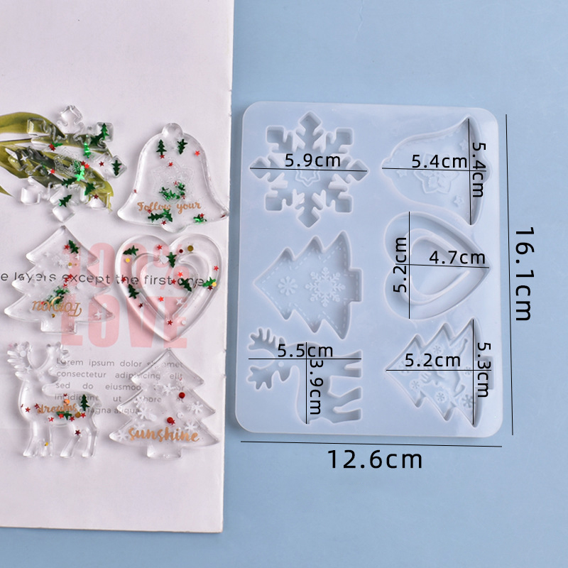 Noel Kalıbı DIY Reçine Kristal - Resin Jewelry Kit incelemesi ve fiyatı