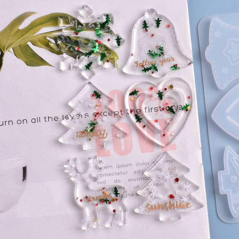 Noel Kalıbı DIY Reçine Kristal - Resin Jewelry Kit incelemesi ve fiyatı